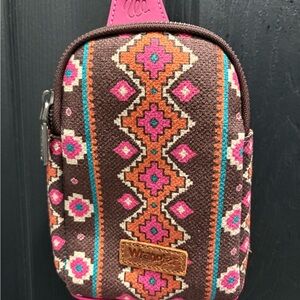 Wrangler Mini Bag with Vibrant Ethnic Design